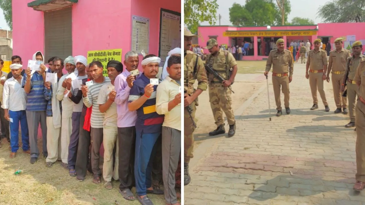 Lok Sabha Election 2024: दहशतगर्द विकास दुबे के खात्मे के बाद पहली बार हो रहा कानपुर के बिकरू में मतदान, ऐसा रहा नजारा...