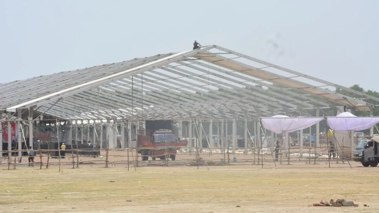 प्रयागराज :  21 मई को नरेंद्र मोदी करेंगे विशाल जनसभा, पांच लाख लोगों की जुटेगी भीड़