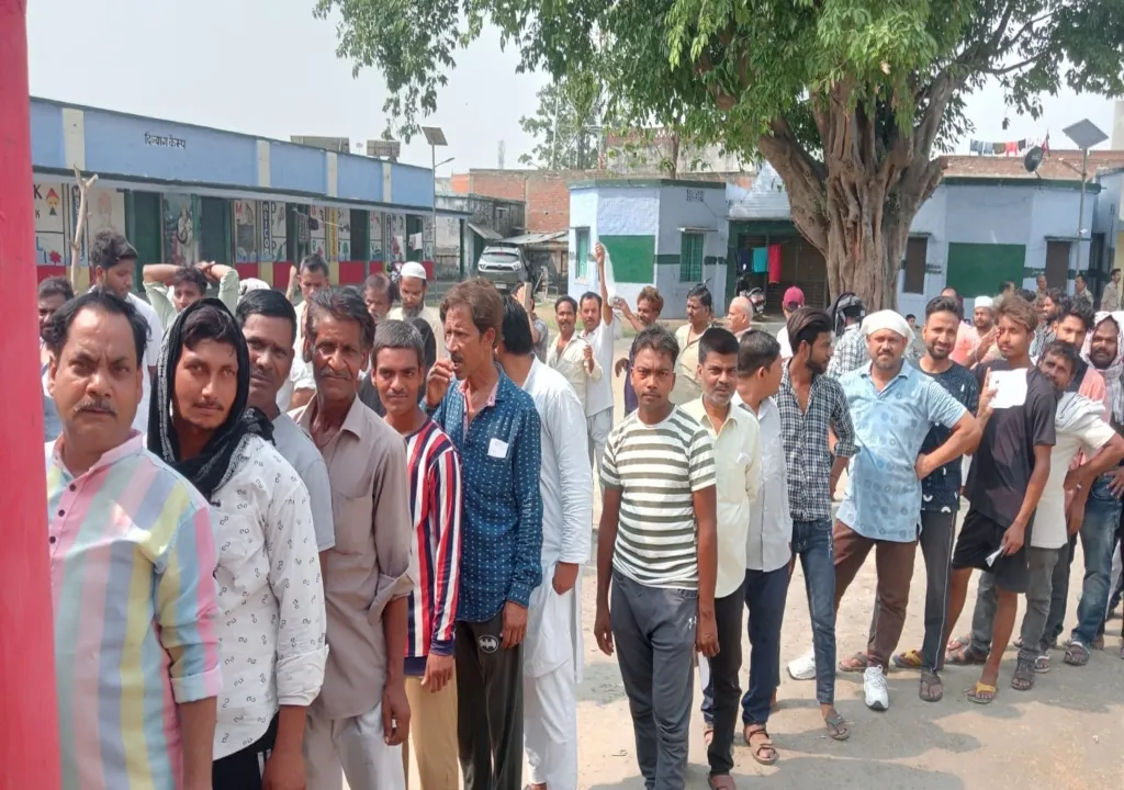लोकसभा चुनाव : श्रावस्ती में शांतिपूर्ण तरीके से संपन्न हुआ मतदान