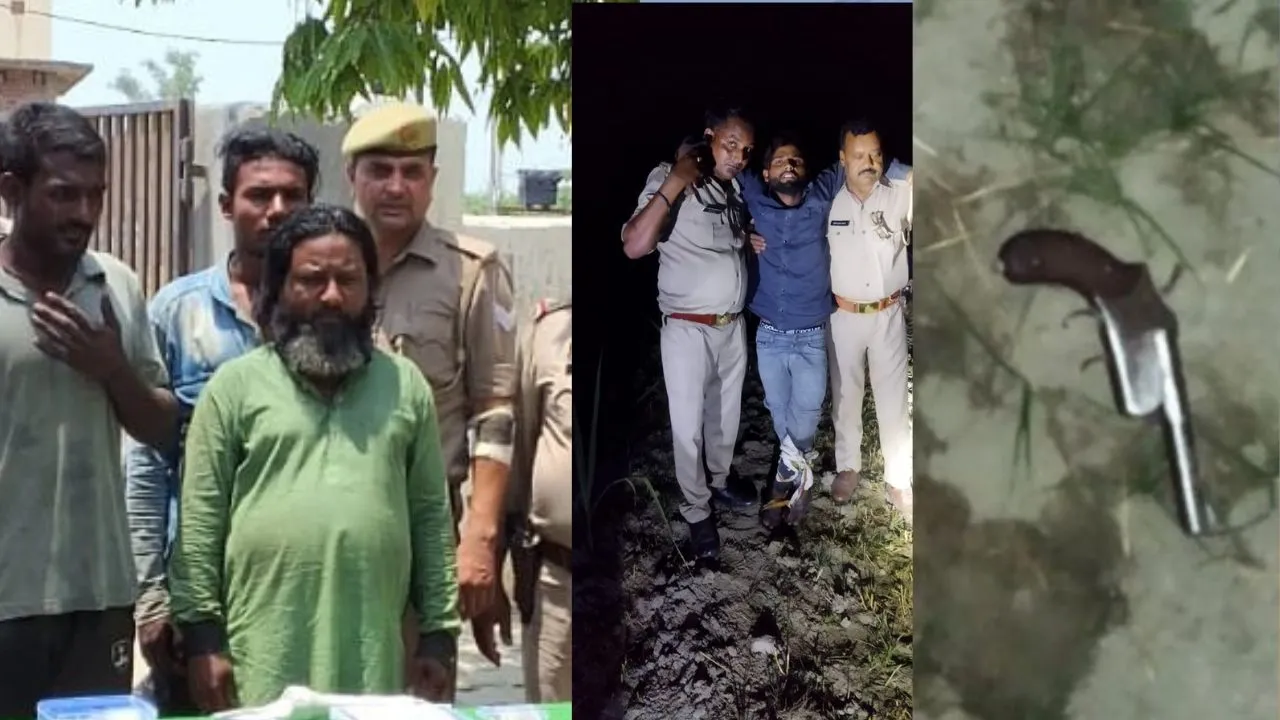 बदायूं: पुलिस से छैमार गिरोह की मुठभेड़, चार बदमाश पकड़े, सिपाही हुआ घायल