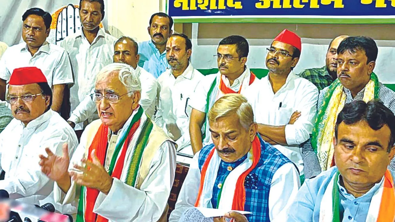 Kanpur: सलमान खुर्शीद ने BJP पर साधा निशाना, बोले- देश मजबूत हुआ होता तो चीन कब्जा नहीं करता...