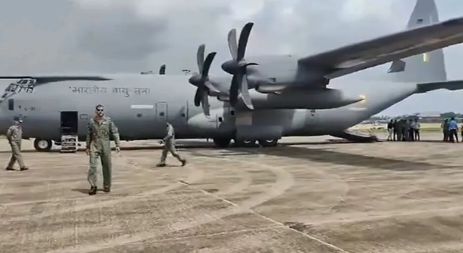 कुवैत अग्निकांड: वायु सेना का विमान 45 भारतीयों के शव लेकर कोच्ची पहुंचा