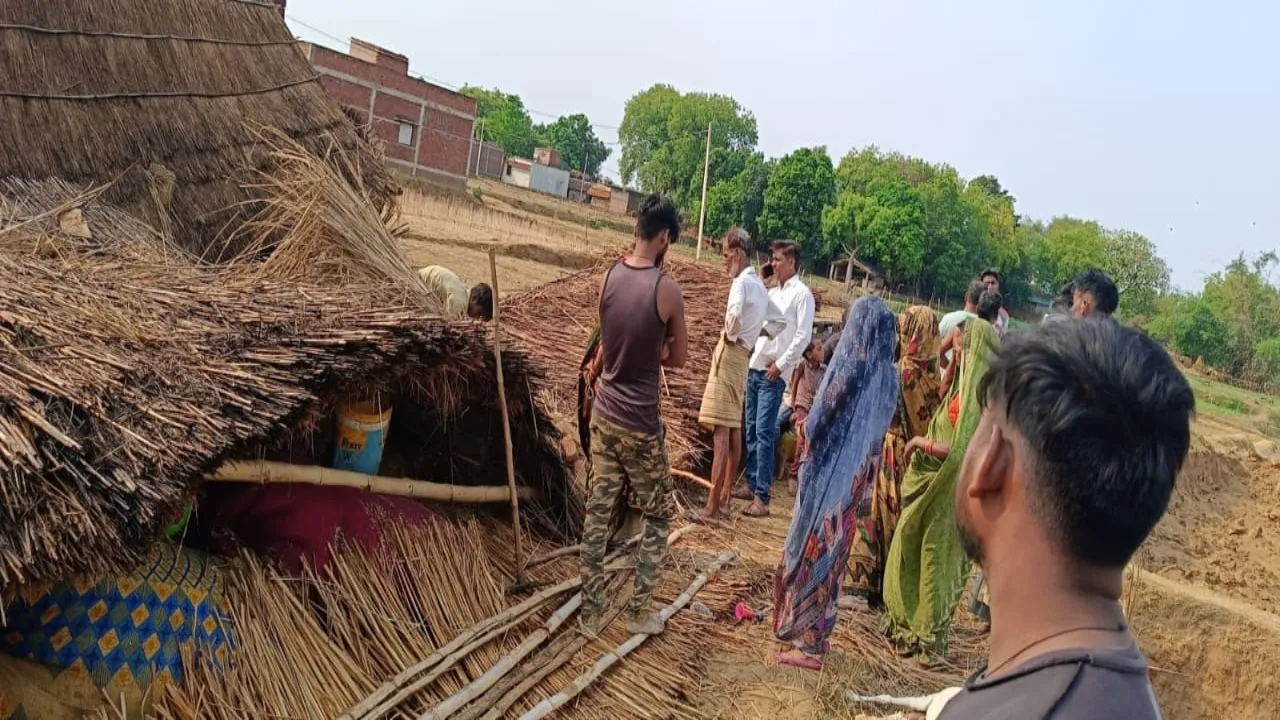 प्रतापगढ़ में तेज आंधी-बारिश से बदला मौसम, महिला की मौत 