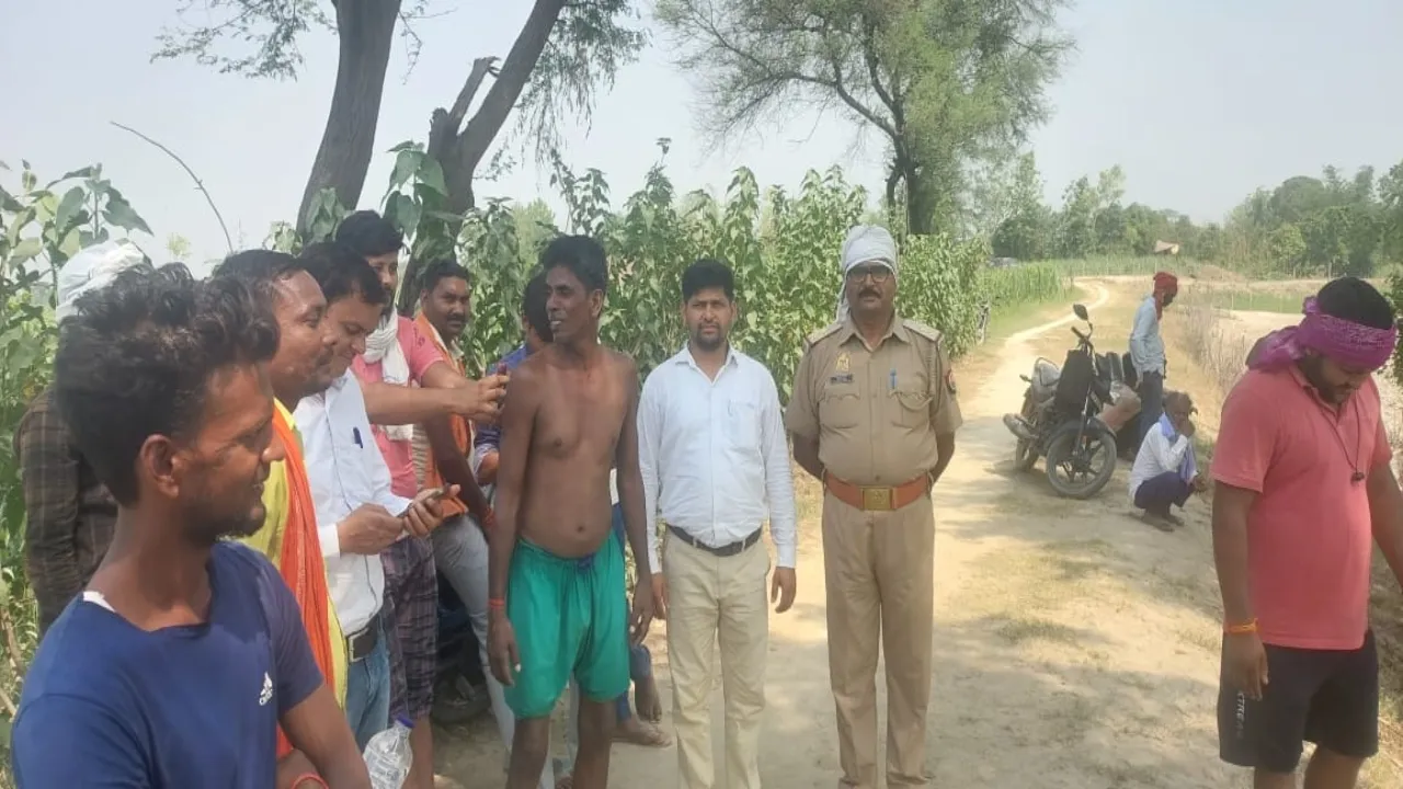 बहराइच में पैर फिसलने से पानी में बह गया किशोर, नहीं लगा सुराग