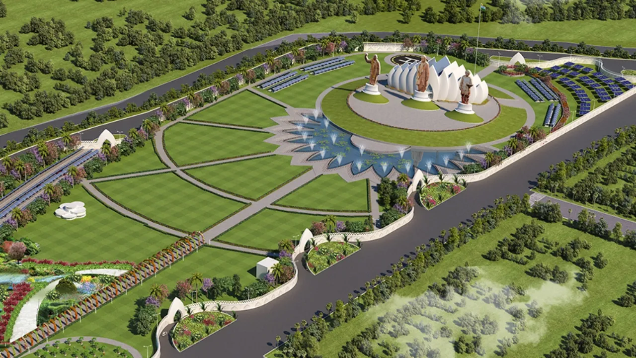 राष्ट्र प्रेरणा स्थल के निर्माण को गति देगी सरकार, जमीन पर उतारा जायेगा गोमती किनारे मास्टर प्लान 