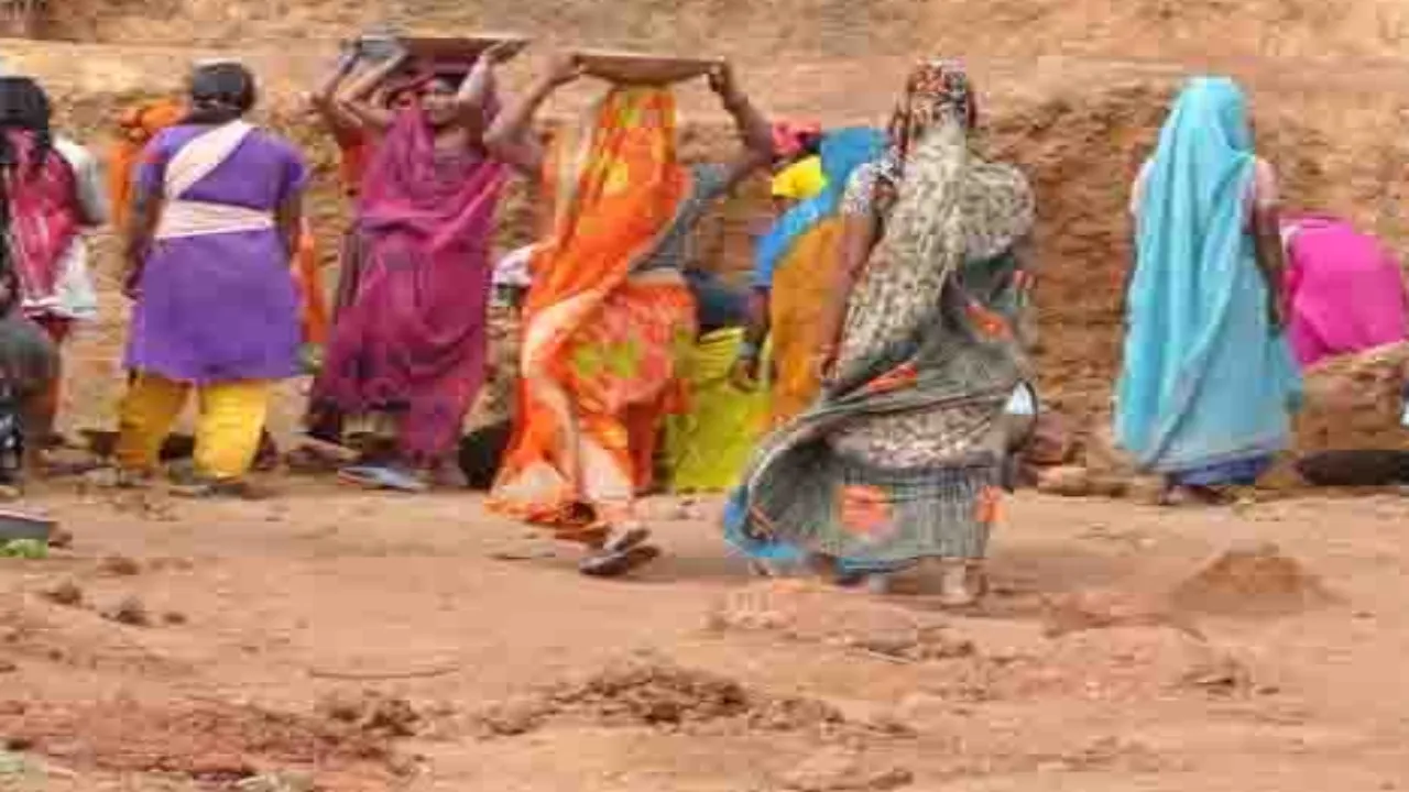 बाराबंकी: मनरेगा में कार्य बंद, मस्टररोल में जारी श्रमिकों के नाम