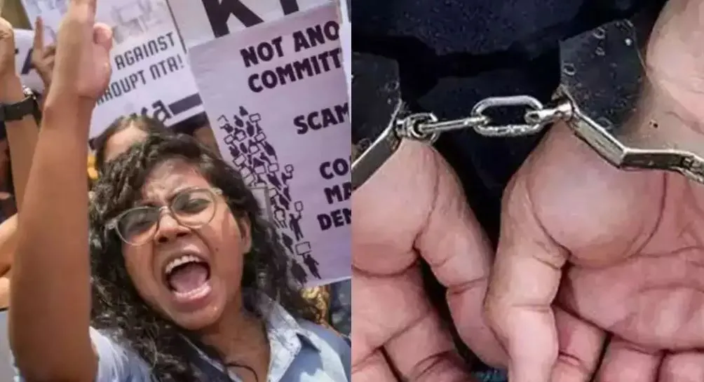 नीट-यूजी पेपर लीक मामले में बड़ी कार्रवाई, स्कूल प्रधानाचार्य और उप-प्रधानाचार्य गिरफ्तार 