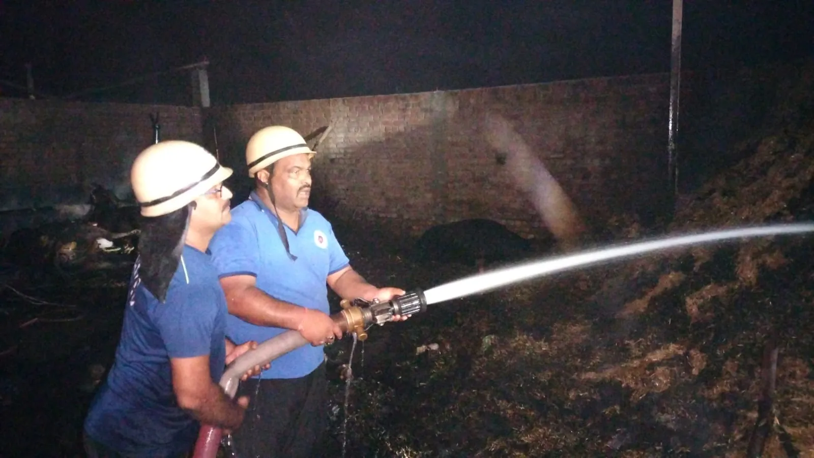 काशीपुर: गौशाला में आग लगने से सात मवेशियों की मौत