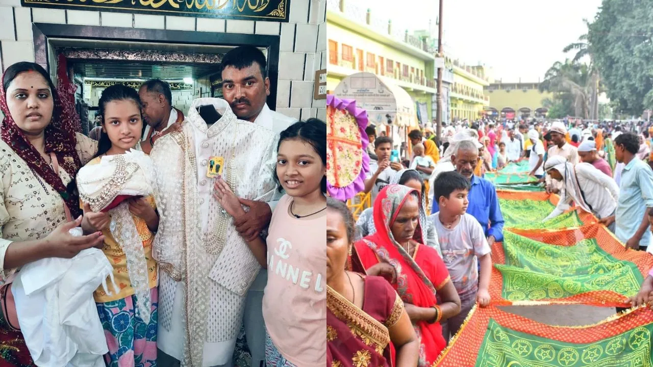 भर दे झोली मेरी...  कोई शेरवानी तो कोई साफा लेकर पहुंचा गाजी की दरगाह, आयेगी बारात 
