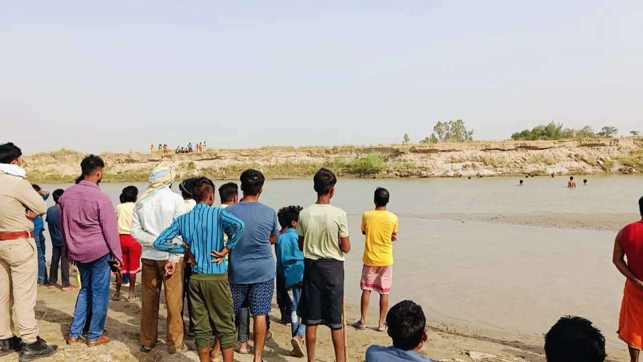 नदी में नहाते समय डूबकर बच्चे की मौत, कड़ी मशक्कत के बाद निकाला शव  