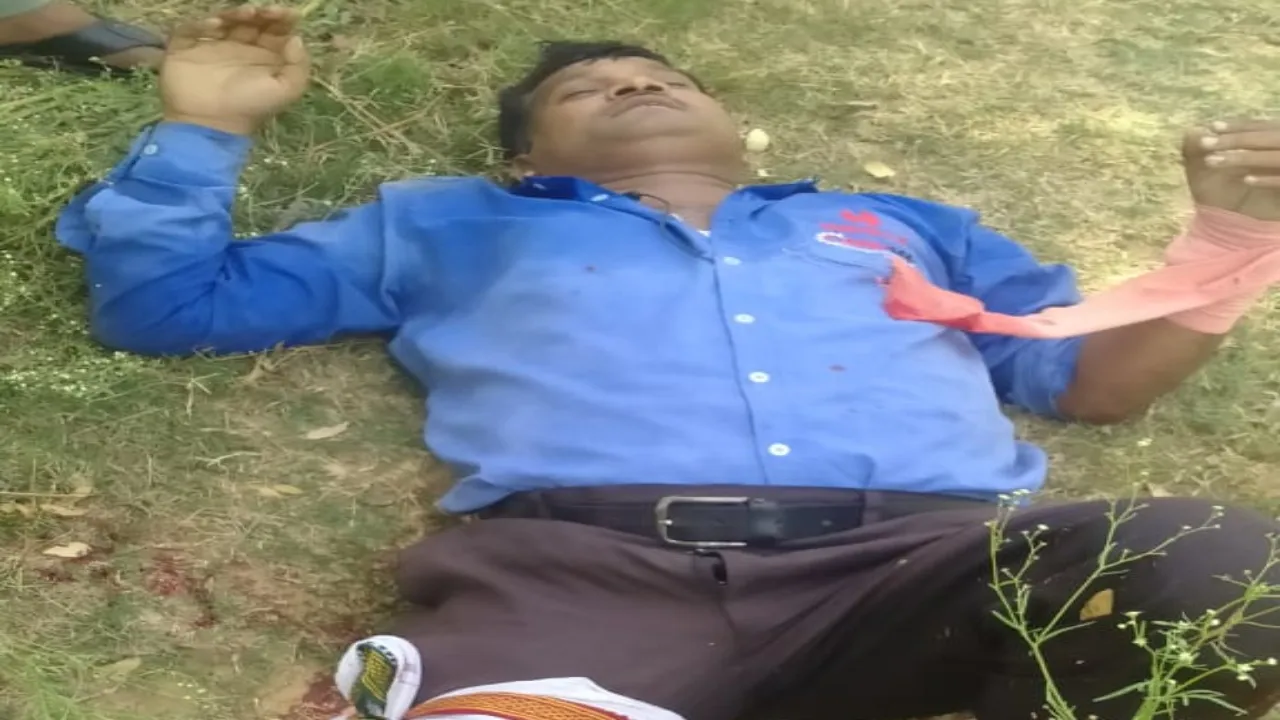 ट्रैक्टर चालक की लापरवाही से बाइक सवार का कटा पैर, गंभीर हालत में मेडिकल कॉलेज रेफर 