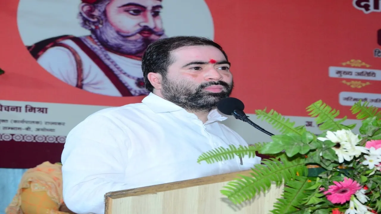 दानवीर भामाशाह ने राष्ट्र के विकास के लिये न्यौछावर किया अपना सर्वस्व :सतीश शर्मा