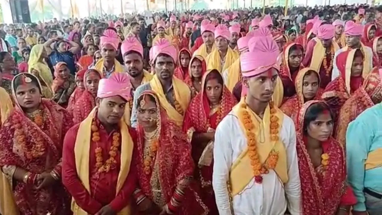 बाराबंकी: 3.83 करोड़ मिले, जुलाई में शुभ मुहूर्त, बजेगी शहनाई, मुख्यमंत्री सामूहिक विवाह योजना के तहत 1507 जोड़ों का मिला लक्ष्य