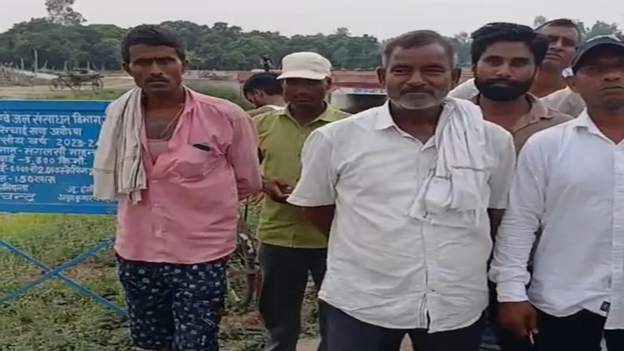 अयोध्या: किसानों के प्रदर्शन का दिखा असर, रौनाही पंप कैनाल चालू