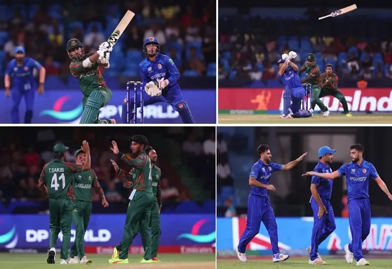 AFG vs BAN : अफगानिस्तान ने रचा इतिहास, पहली बार टी20 विश्व कप के सेमीफाइनल में...ऑस्ट्रेल‍िया बाहर