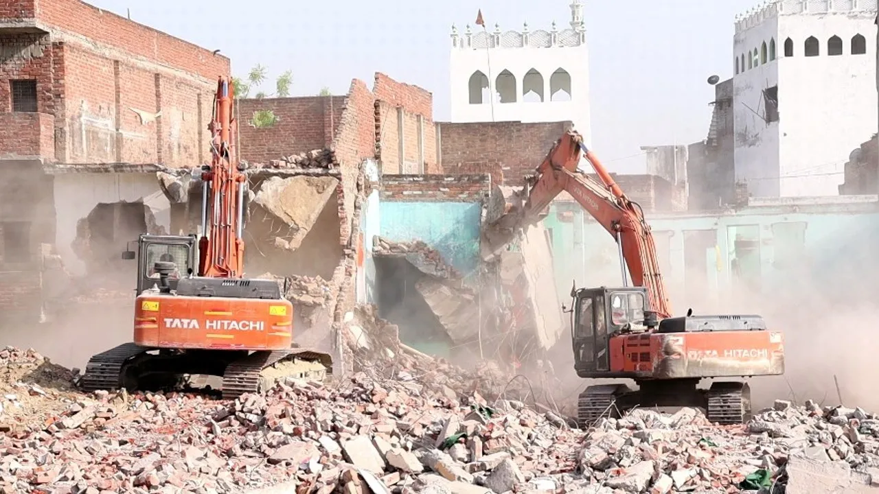 Akbarnagar, demolition action (5)