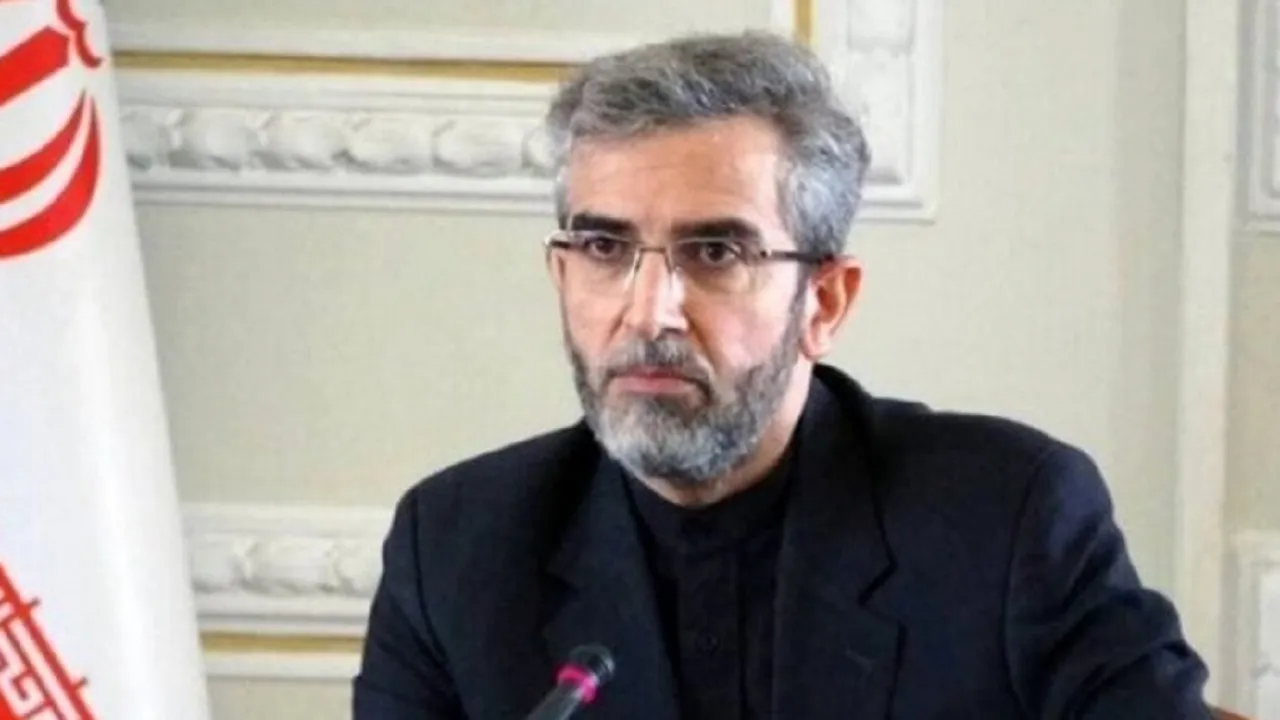 ईरान के कार्यवाहक विदेश मंत्री Ali Bagheri अपनी पहली आधिकारिक यात्रा पर लेबनान पहुंचे