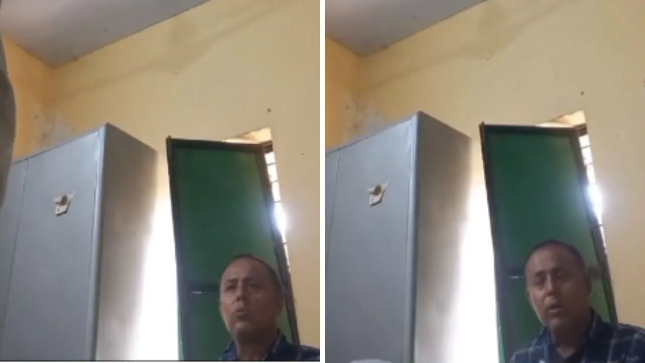 Kanpur Dehat: CMO के बाबू रिश्वत लेते कैमरे में कैद...जन्म-मृत्यु दस्तावेज पर मुहर लगाने के नाम पर मांगे रुपये, देखें- VIDEO