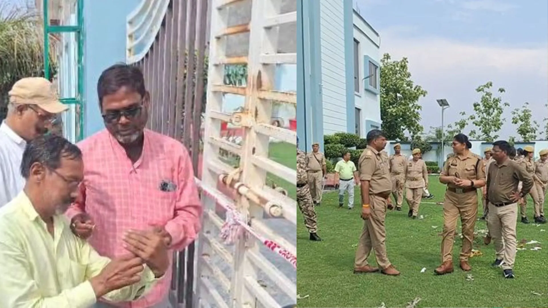 बरेली: पूर्व विधायक पप्पू भरतौल के भाई का मैरिज हॉल सील, भारी पुलिस फोर्स रहा तैनात