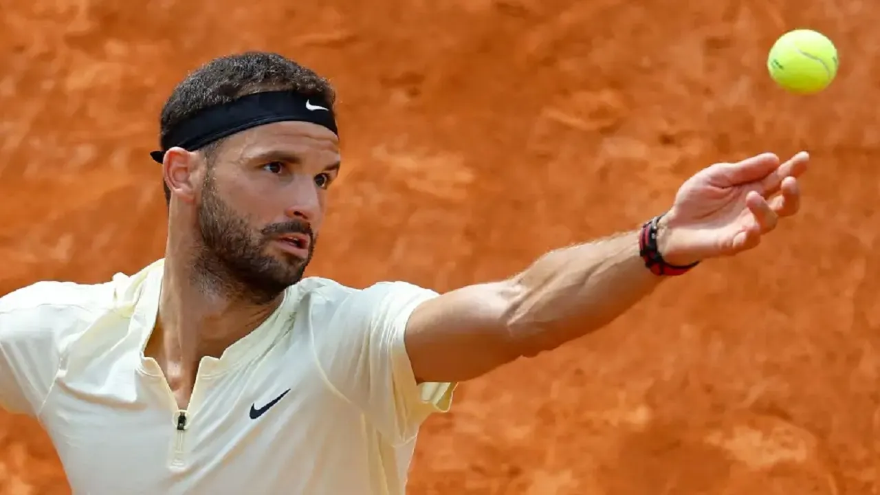 Grigor Dimitrov फ्रेंच ओपन के क्वार्टर फाइनल में, जैनिक सिनर से होगा कड़ा मुकाबला
