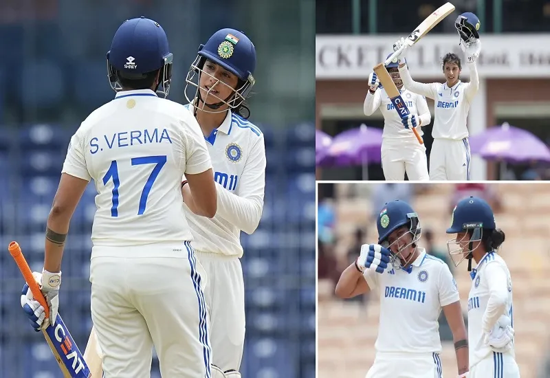 INDW vs SAW : 292 रनों की साझेदारी कर स्मृति मंधाना- शेफाली वर्मा ने रचा इतिहास, तोड़ा 20 साल पुराना वर्ल्ड रिकॉर्ड 