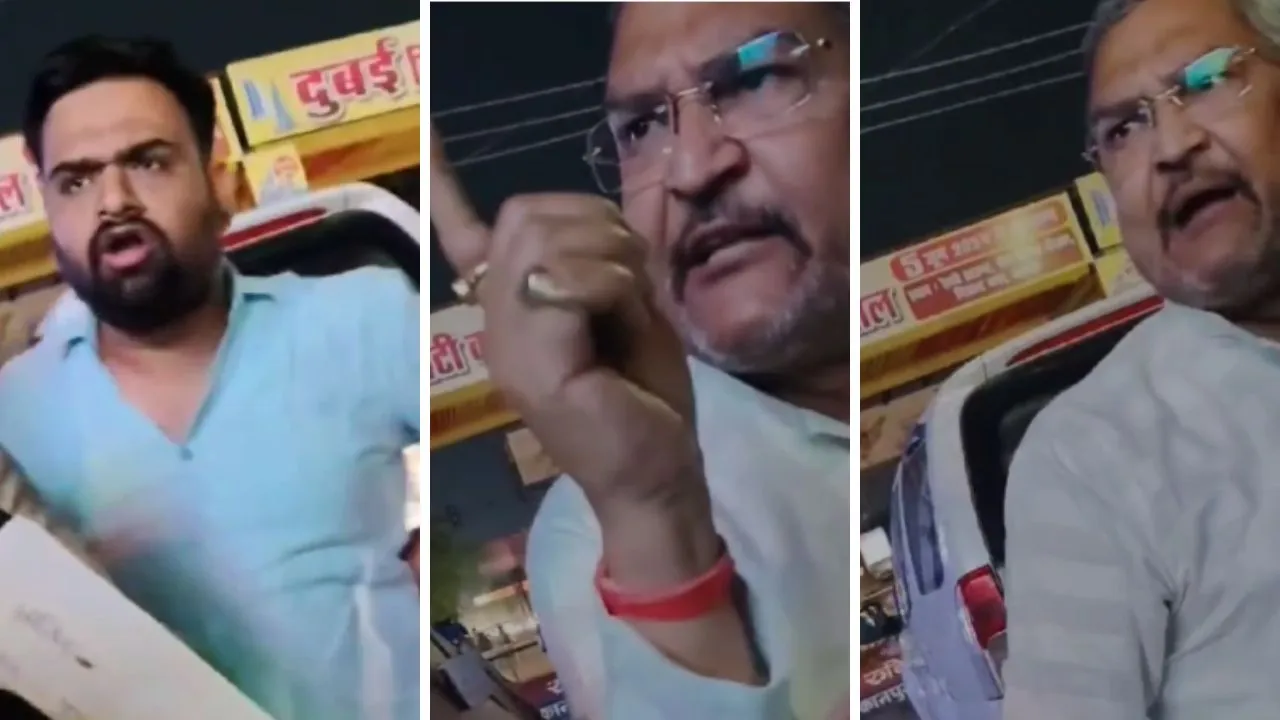 Kanpur: BJP सांसद के बाद अब बीजेपी दक्षिण उपाध्यक्ष की गुंडई...पुलिस से अभद्रता, बोले- 500 गाड़ियां बुलवा रहा हूॅं, करो चालान, देखें- VIDEO