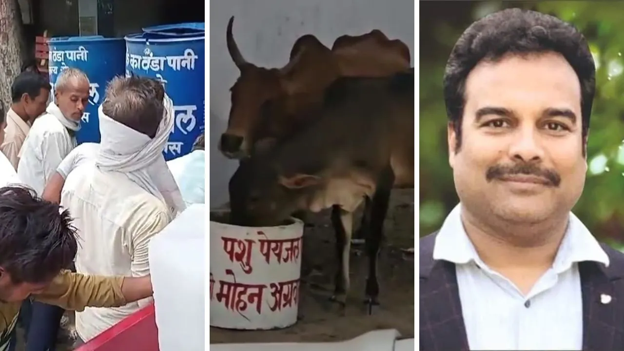 Farrukhabad News: चिलचिलाती गर्मी में शहर की जनता के साथ, बेजुबानों की प्यास बुझा रहा फर्रुखाबाद विकास मंच