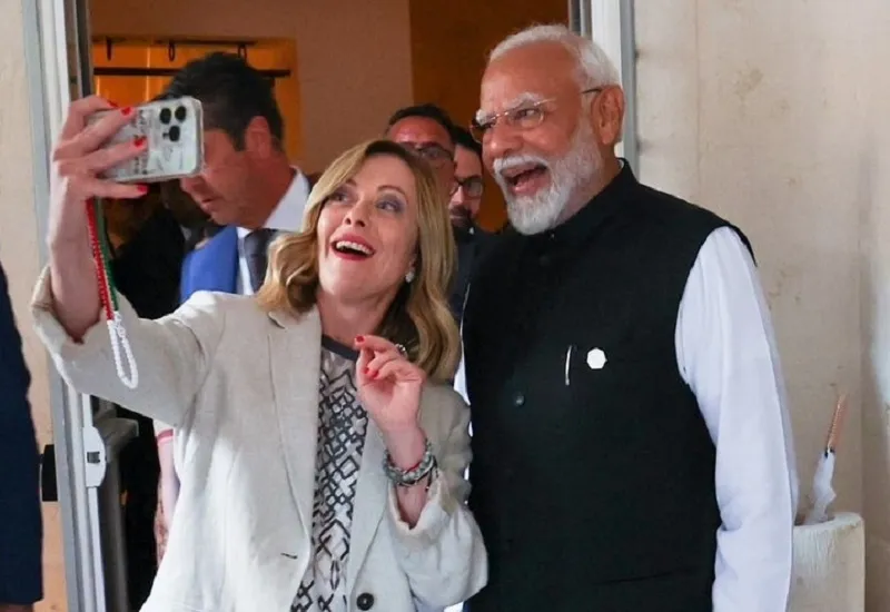 G7 Summit In Italy : पीएम मोदी संग जॉर्जिया मेलोनी ने शेयर किया VIDEO, ठहाके लगाते दिखे प्रधानमंत्री 