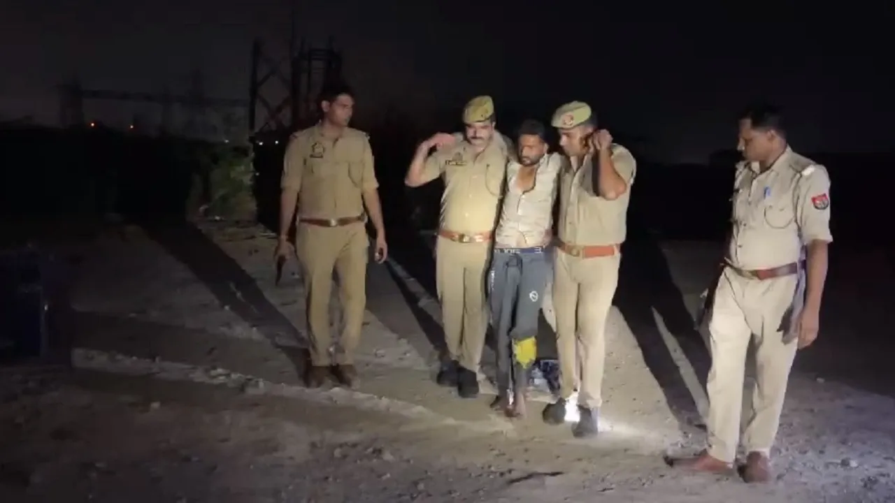 Kanpur Crime: 25 हजार के इनामी गौ तस्कर से पुलिस की मुठभेड़...गिरफ्तार, शातिर के पैर में लगी गोली
