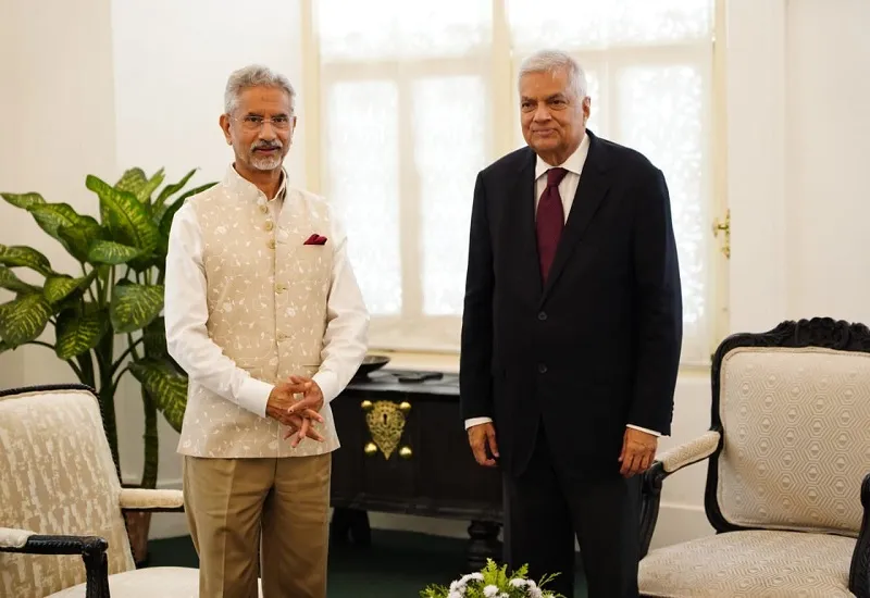 Jaishankar Sri Lanka Visit : जयशंकर और श्रीलंका के राष्ट्रपति विक्रमसिंघे ने की समुद्री बचाव समन्वय केन्द्र की औपचारिक शुरुआत
