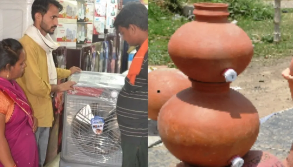 पीलीभीत: गर्मी ने बिकवा दिए 15 करोड़ के एसी-कूलर, मटकों की भी बढ़ी डिमांड...दामों में भी उछाल