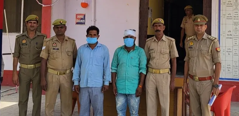 बदायूं: जमीन की विवाद में हत्या करने के दो आरोपी गिरफ्तार