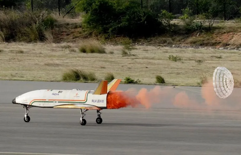 ISRO का कमाल, आरएलवी ‘पुष्पक’ की लगातार तीसरी बार कराई सफल लैंडिंग 