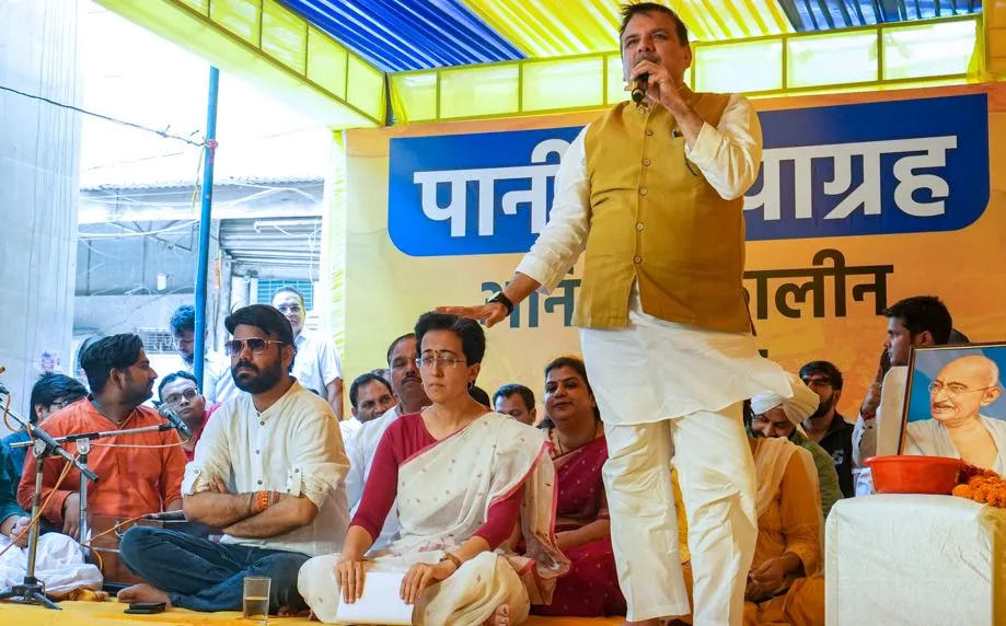 दिल्ली जल संकट: हरियाणा से अधिक पानी की मांग के लिए आतिशी ने शुरू की भूख हड़ताल