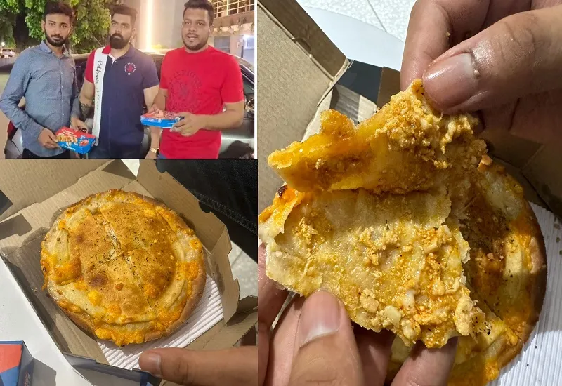 मुरादाबाद : डोमिनोज फ्रेंजाइजी की लापरवाही आई सामने, ग्राहक को वेज की जगह भेज दिया नॉनवेज पिज्जा...हंगामा