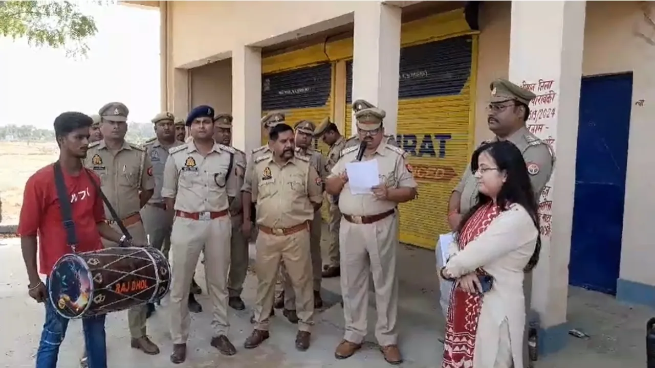 कुख्यात तस्कर पर कसा बाराबंकी पुलिस-प्रशासन ने कसा शिकंजा