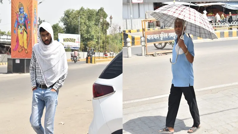 रामपुर : तापमान 40 के पार, गर्मी से लोग हुए बेहाल, आसमान में मंडरा रहे बादल...नहीं हो रही वर्षा