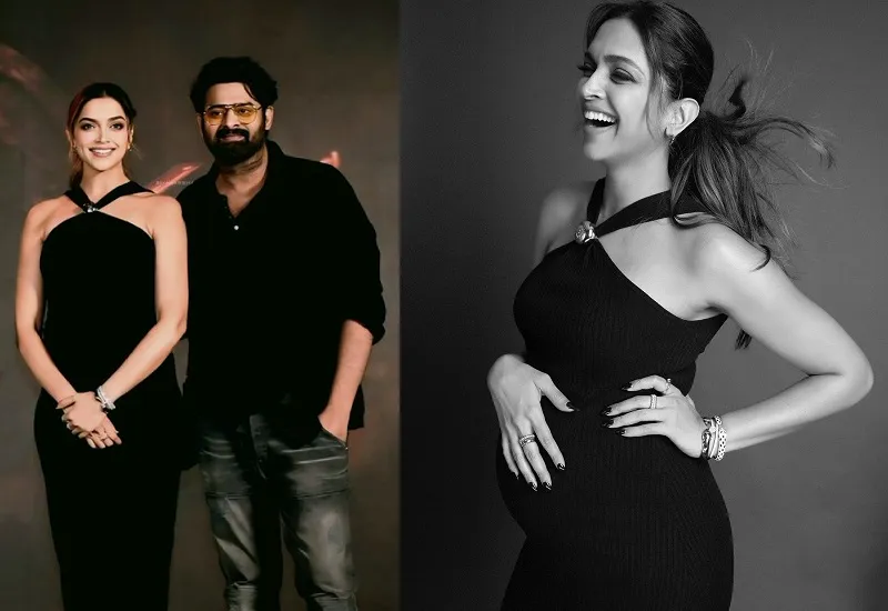 PHOTOS : चेहरे पर मुस्कान-बेबी बंप पर हाथ....ब्लैक बॉडीकॉन ड्रेस पहन दीपिका पादुकोण ने लूटी लाइमलाइट