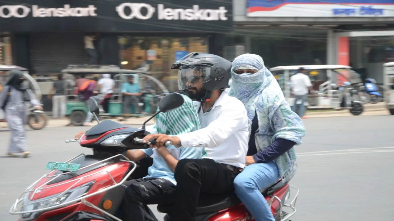 नौतपा ने बिगाडी़ हालत, दिन में धूप तो रात में उमस