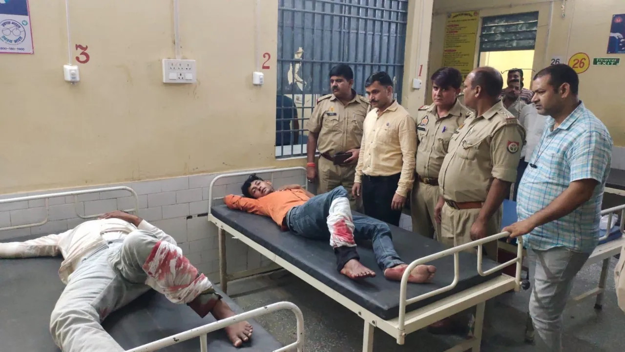 फर्रुखाबाद : सिपाही के हत्यारोपित खनन माफिया पुलिस मुठभेड़ में गिरफ्तार