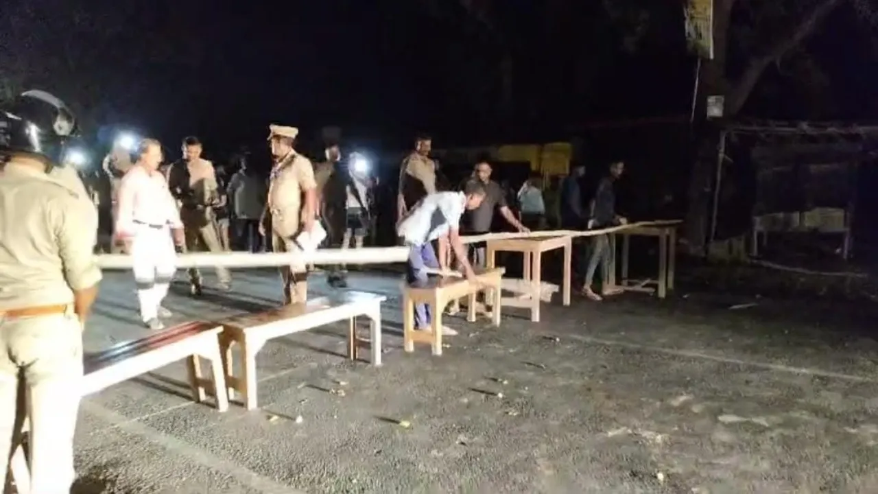 बहराइच : सड़क जाम कर प्रदर्शन मामले में उप निरीक्षक ने दर्ज कराया केस