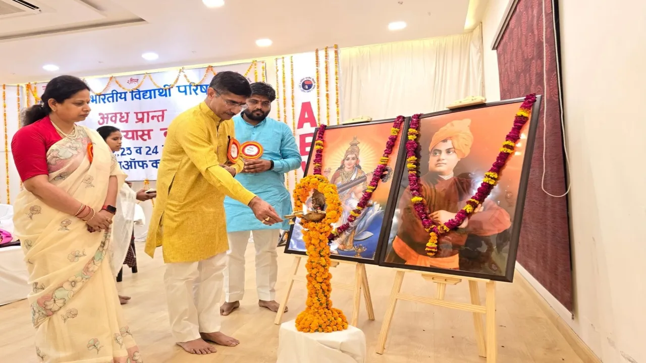 बाराबंकी : अखिल भारतीय विद्यार्थी परिषद का प्रांतीय अभ्यास वर्ग शुरू