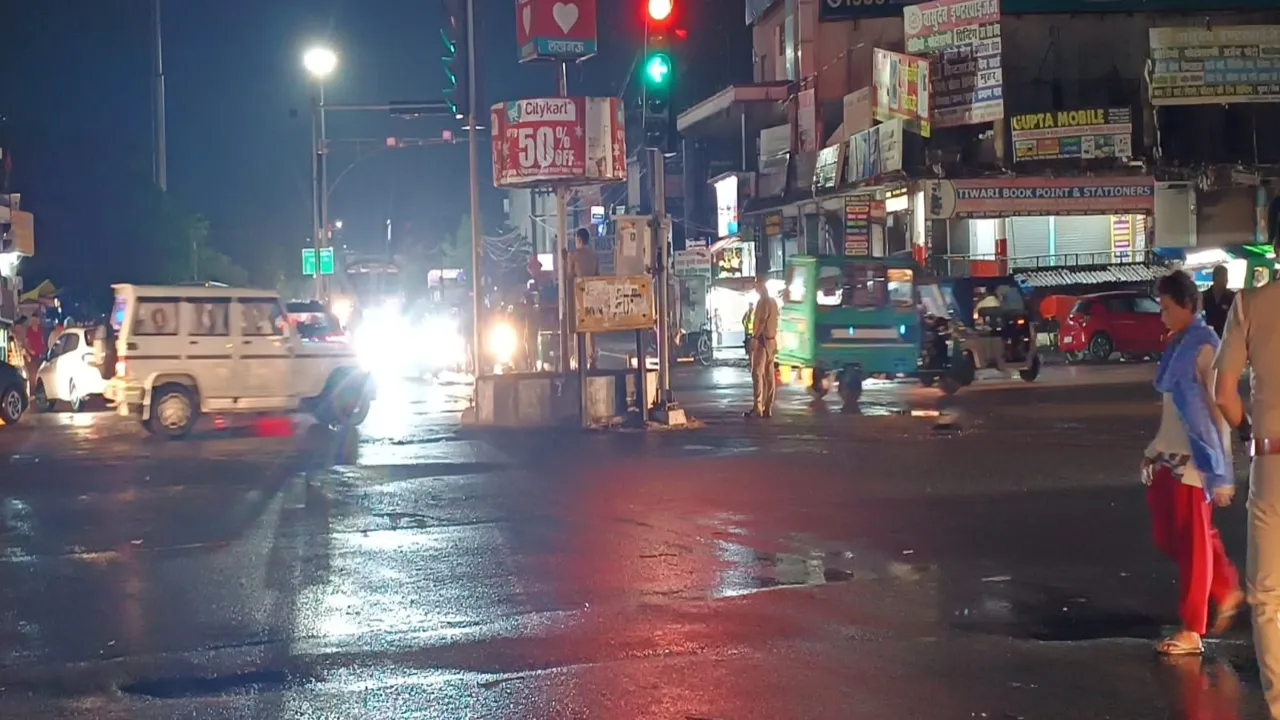 बारिश के बाद जाम