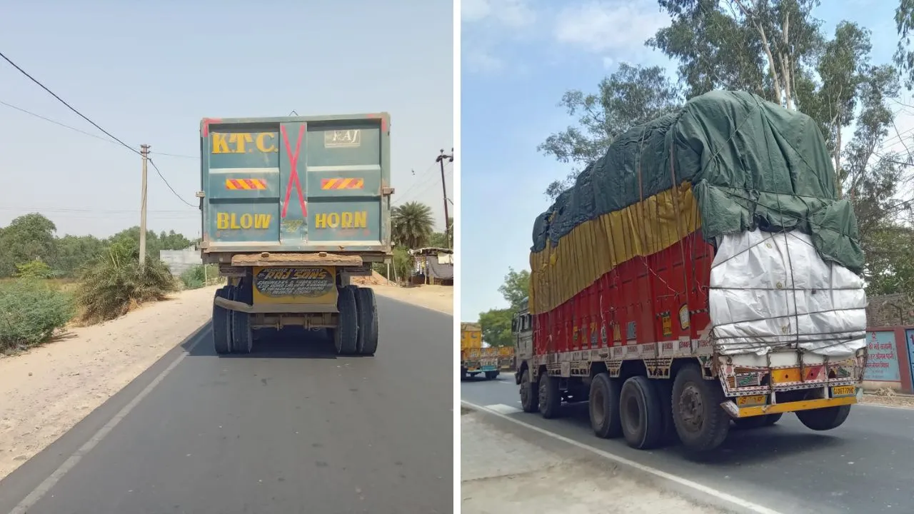 Unnao: जिले में बिना नंबर के ओवरलोड वाहनों की धमाचौकड़ी, आमजन के लिए बने खतरा, अफसर मौन 