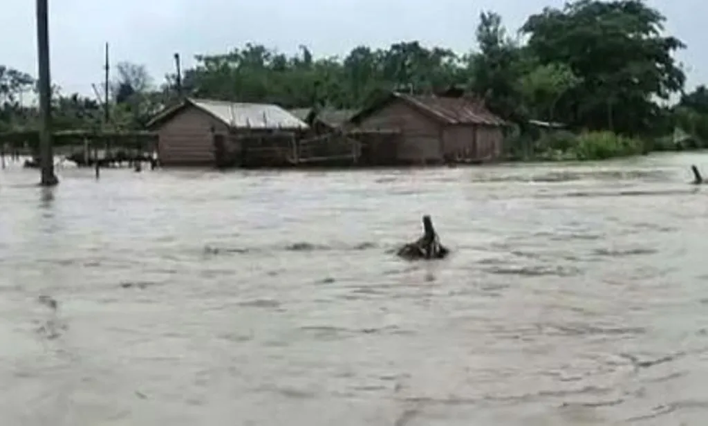 Assam Flood: असम में बाढ़ की स्थिति गंभीर, 1.17 लाख से अधिक लोग प्रभावित 