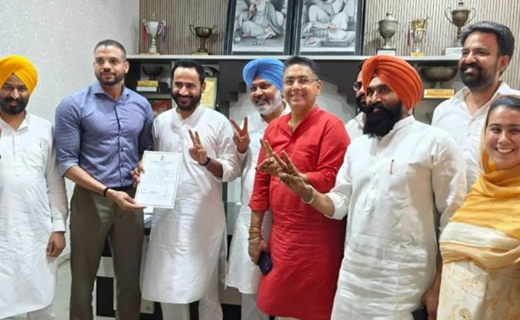 संगरूर से आप के गुरमीत सिंह मीत हेयर जीते, कांग्रेस के सुखपाल सिंह खैहरा को दी मात 
