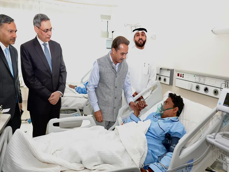 Kuwait Fire Incident : पीड़ितों की सहायता के लिए कुवैत पहुंचे विदेश राज्य मंत्री कीर्तिवर्धन सिंह, जल्द लाए जाएंगे भारतीयों के शव 
