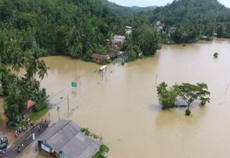 श्रीलंका में बाढ़ और भूस्खलन के कारण 10 लोगों की मौत, छह अन्य लापता 