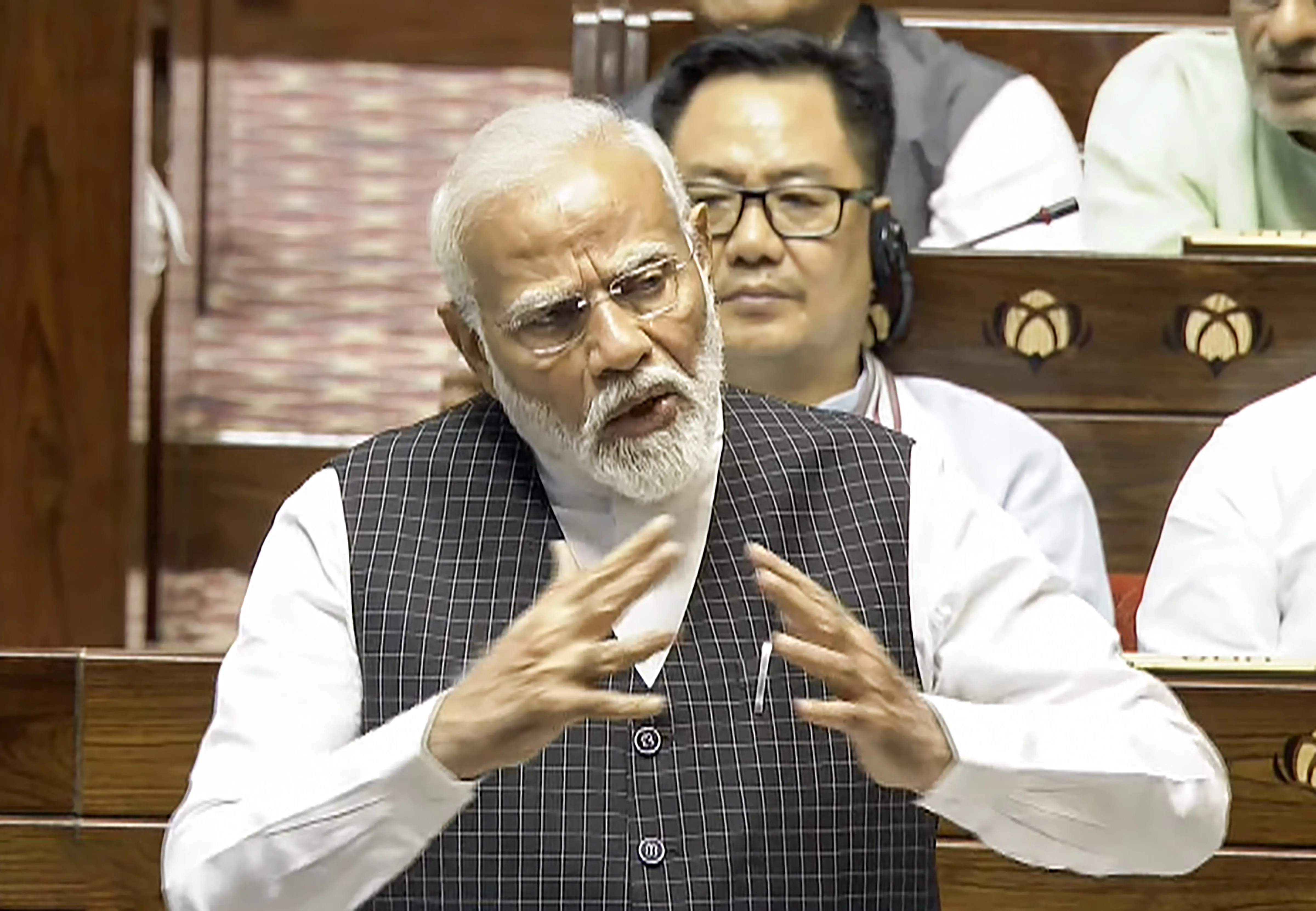 'देश की जनता ने कामकाज को प्राथमिकता दी है', राज्यसभा में बोले पीएम मोदी