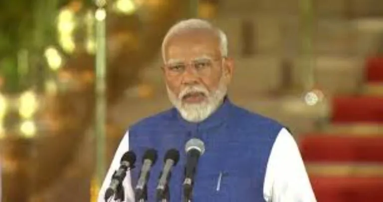 विपक्ष परेशान है कि पहली बार कोई गैर कांग्रेसी नेता लगातार तीसरी बार प्रधानमंत्री बना है: मोदी 